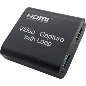 تصویر کارت کپچر اکسترنال HDMI با پورت USB2.0 HDMI VIDEO CAPTUR