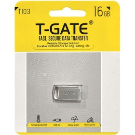 تصویر فلش مموری تی گیت مدل T103 ظرفیت 16 گیگابایت FLASH T-GATE T103 16GB