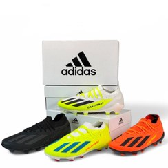 تصویر کفش فوتبال استوک آدیداس کریزی فست - 4 Mizuno Morelia FG White Black