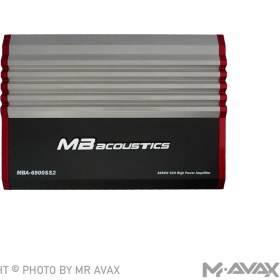 تصویر آمپلی فایر ام بی آکوستیک مدل MBA-6900SS2 MB Acoustics MBA-6900SS2 Car Amplifier