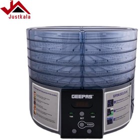 تصویر میوه خشک کن جی پاس مدل GDF63013 DIGIYAL FOOD DEHYDRATOR GEEPAS GDF63013