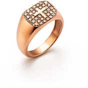 تصویر انگشتر نقره طرح شاهان عیار ۹۲۵ با سنگهای زیرکونیا 