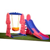 تصویر تاب و سرسره کودک مدل لبخند 