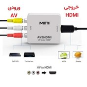 تصویر مبدل AV به HDMI جنس خوب .AV TO HD 