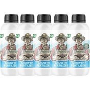 تصویر کود محرک رشد 1 لیتری 5 عددی 