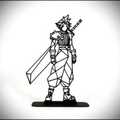 تصویر استند دکوری Cloud Strife 