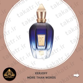 تصویر عطر ادکلن XERJOFF MORE THAN WORDS 100ML زرجوف مور دن ووردز 