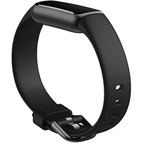 تصویر Fitbit Luxe Fitness And Wellness Tracker With Stress Management, Sleep Tracking And 24/7 Heart Rate, Black/Graphite Stainless Steel, One Size, S & L Bands Included 
