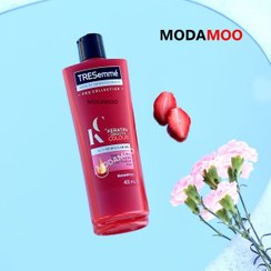 تصویر شامپوکراتینه ترزمه مدل keratin smooth 