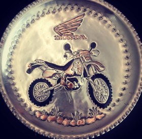 تصویر قلمزنی موتورCRM250 