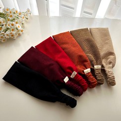 تصویر هدبند مخمل زنانه شیک 