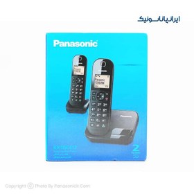 تصویر تلفن بی سیم مدل KX-TGC412 پاناسونیک ا Panasonic KX-TGC412 cordless phone Panasonic KX-TGC412 cordless phone