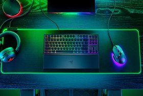 تصویر کیبورد گیمینگ ریزر مدل Ornata V3 Tenkeyless با سیم 
