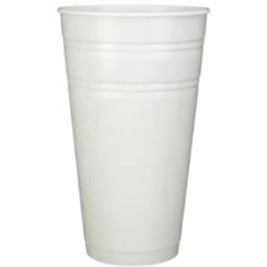 تصویر گلدان مدل استوانه شاخه گل - سفید / 18 