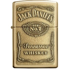 تصویر فندک زیپو جک دنیلز zippo jack daniel's 254BJD