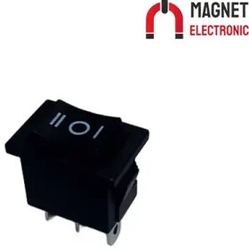 تصویر کلید راکر KCD1-103-2 ON-OFF-ON ROCKER SWITCH 