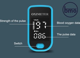 تصویر پالس اکسیمتر انگشتی ORIGINAL CATA ا Fingertip Pulse Oximeter Fingertip Pulse Oximeter