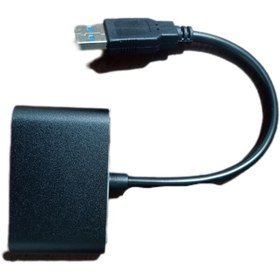 تصویر تبدیل USB3.0 به HDMI و VGA USB 3.0 HDMI/VGA Converter