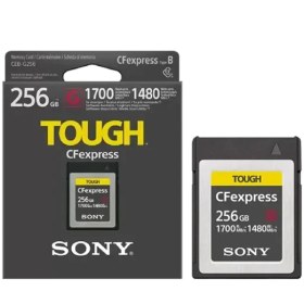 تصویر کارت حافظه سونی Sony 256GB Cfexpress Tough memory card Sony 256GB Cfexpress Tough memory card