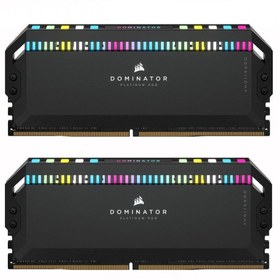 تصویر رم کورسیر DOMINATOR RGB 64GB (2*32GB) DUAL 5200MHz DDR5 ا CORSAIR DOMINATOR PLATINUM RGB 64GB 32GBx2 5200MHz CL40 DDR5 Memory CORSAIR DOMINATOR PLATINUM RGB 64GB 32GBx2 5200MHz CL40 DDR5 Memory