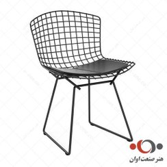 تصویر صندلی ناهارخوری برتویا با کفی پشت 