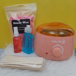 تصویر دستگاه موم گرم‌کن سولار با ۵۰۰ گرم وکس و لوازم جانبی 