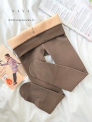 تصویر جورابشلواری۳بعدی خزدار بچه گانه(کد:918) 