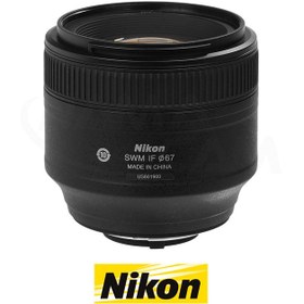 تصویر لنز نیکون مدل Nikon AF-S NIKKOR 85mm f/1.8G Nikon AF-S NIKKOR 85mm f/1.8G Lens