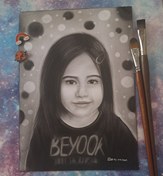 تصویر طراحی پرتره A4 چهره (یک یا دو نفره) 