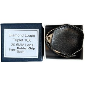 تصویر لوپ 10X اورجینال گوهرشناسی Hexagonal Diamond Triplet Loupes