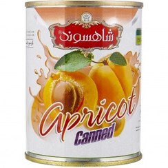 تصویر کمپوت زردآلو 350 گرمی شاهسوند -