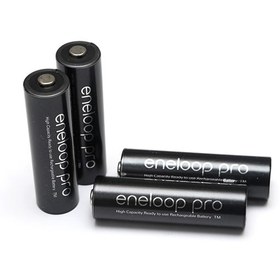 تصویر باتری قلمی قابل شارژ پاناسونیک مدل Eneloop Pro ا Panasonic Eneloop Pro AA Rechargeable Battery - Pack Of 2 Panasonic Eneloop Pro AA Rechargeable Battery - Pack Of 2