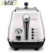 تصویر توستر دلونگی مدل CTOT2003 ظرفیت ۲ اسلایس با بدنه استیل ضد زنگ 