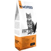 تصویر غذای خشک گربه بالغ مفید با طعم مرغ و ماهی 2 کیلوگرمی Dry food for adult cats with chicken and fish flavor, 2 kg