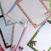 تصویر برگه امتحانی A4 حاشیه دار یک رو 