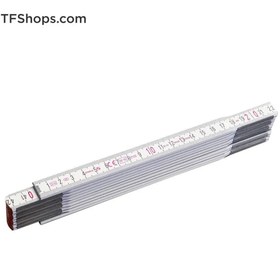 تصویر متر چوبی استبیلا مدل 600-T617 سایز 2 متر wooden folding rule