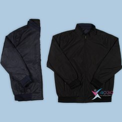 تصویر کاپشن دورو Navy Black سایزبزرگ ( 5241 ) 