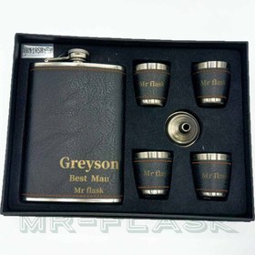 تصویر هیپ فلاسک۴شات مدل گریسون 