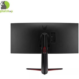 تصویر مانیتور خمیده ال جی مدل 34GP63A-B سایز 34 اینچ LG 34GP63A-B Curved Monitor 34 Inch