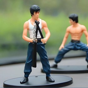 تصویر اکشن فیگور بروسلی (مجموعه 4 عددی) Bruce Lee Figure (Set Of 4) 