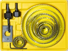 تصویر ست گردبر 18 پارچه چوب و آهن 