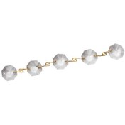 تصویر کریستال لوستر مدل ریسه کد LA220-D14-RSefid بسته 100 عددی*332 