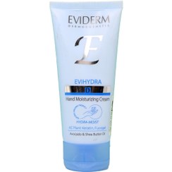 تصویر کرم اویدرم اوی هیدرا مرطوب کننده دست 75 میل Eviderm Evihydra Hand Moisturizing Cream 75Ml