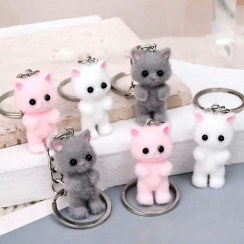 تصویر جاکلیدی گربه پشمالو 