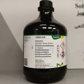 تصویر دی کلرو متان کد 106050 مرک Dichloromethane for analysis EMSURE® ACS ,ISO, Reag. Ph Eur