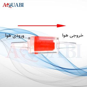 تصویر سوپاپ یکطرفه خارجی پمپ آکواریوم 