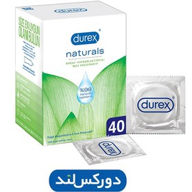 تصویر کاندوم نچرال دورکس DUREX Naturales بسته 20 عددی 