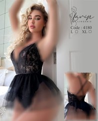 تصویر بادی فانتزی _کد ۱۰۴۵ - مشکی / 