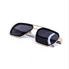 تصویر عینک آفتابی مردانه دو پل ترکیب فلز و کائوچو Sun glasses