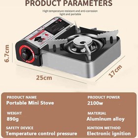 تصویر اجاق گاز کمپینگ فندک دار مدل MINI – ابولی کالا 